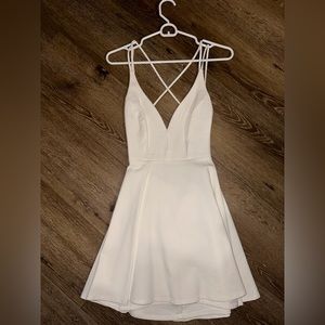 Lulus white dress